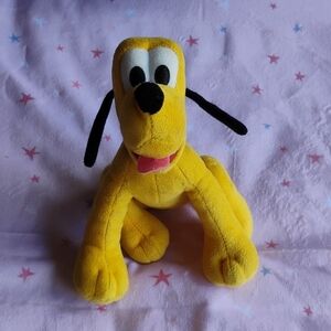 Yellow Plush Dog Toy